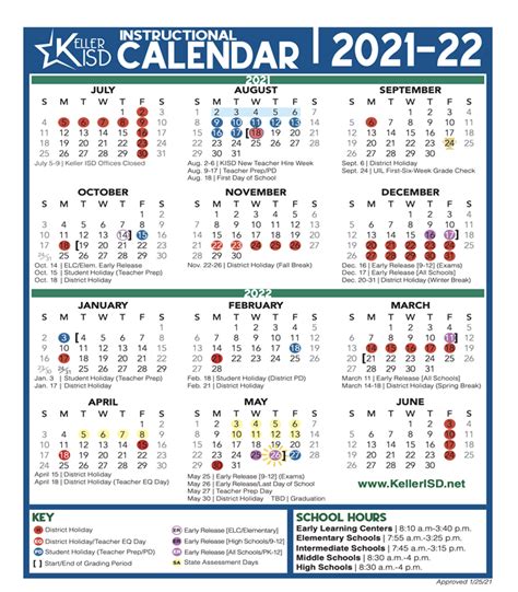 Eagle Ridge Academy Calendar